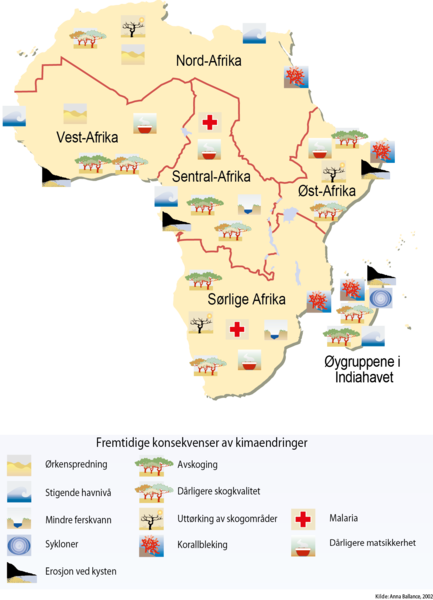 Afrika är sårbart för klimatförändringar Afrika är sårbart för klimatförändringar