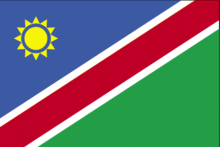 Namibias flagg Namibias flagg